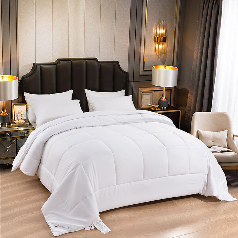 Four Seasons White Duck Down Feather Quilt